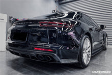 Load image into Gallery viewer, 2017-2023 Porsche Panamera 971 4S/4/GTS OD Style DRY Carbon Fiber Side Skirts - Carbonado Aero