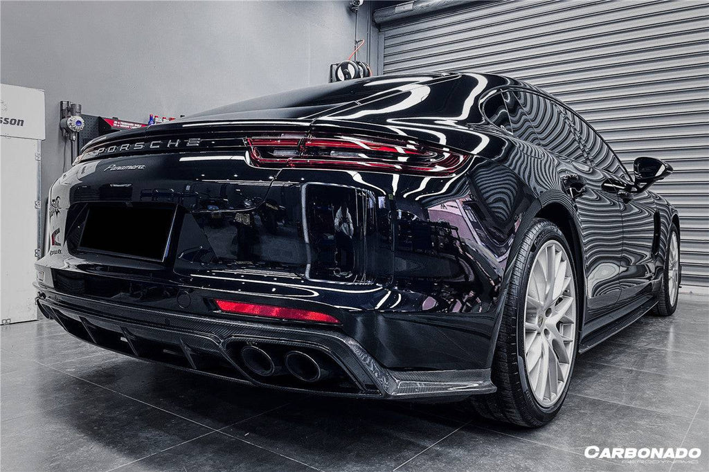 2017-2023 Porsche Panamera 971 4S/4/GTS OD Style DRY Carbon Fiber Body Kit - Carbonado Aero