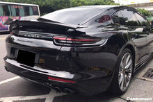 Load image into Gallery viewer, 2017-2023 Porsche Panamera 971 TA Style DRY Carbon Fiber Trunk Spoiler - Carbonado Aero