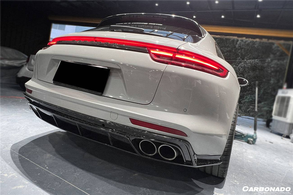 2017-2023 Porsche Panamera 971 4S/4/GTS OD Style DRY Carbon Fiber Body Kit - Carbonado Aero