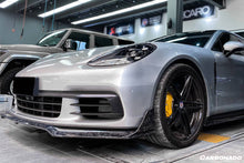 Load image into Gallery viewer, 2017-2023 Porsche Panamera 971 4S/4/GTS OD Style DRY Carbon Fiber Front Lip - Carbonado Aero