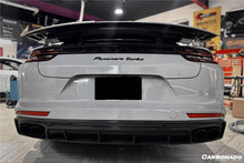 Load image into Gallery viewer, 2017-2023 Porsche Panamera 971 4S/4/GTS OD Style Carbon Fiber Rear Lip - Carbonado Aero