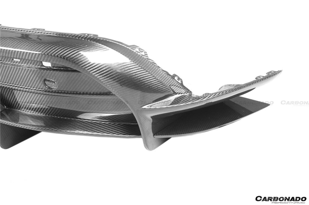 2019-2024 Porsche Taycan & 4 & 4S & GTS & TURBO OD Style Rear Diffuser