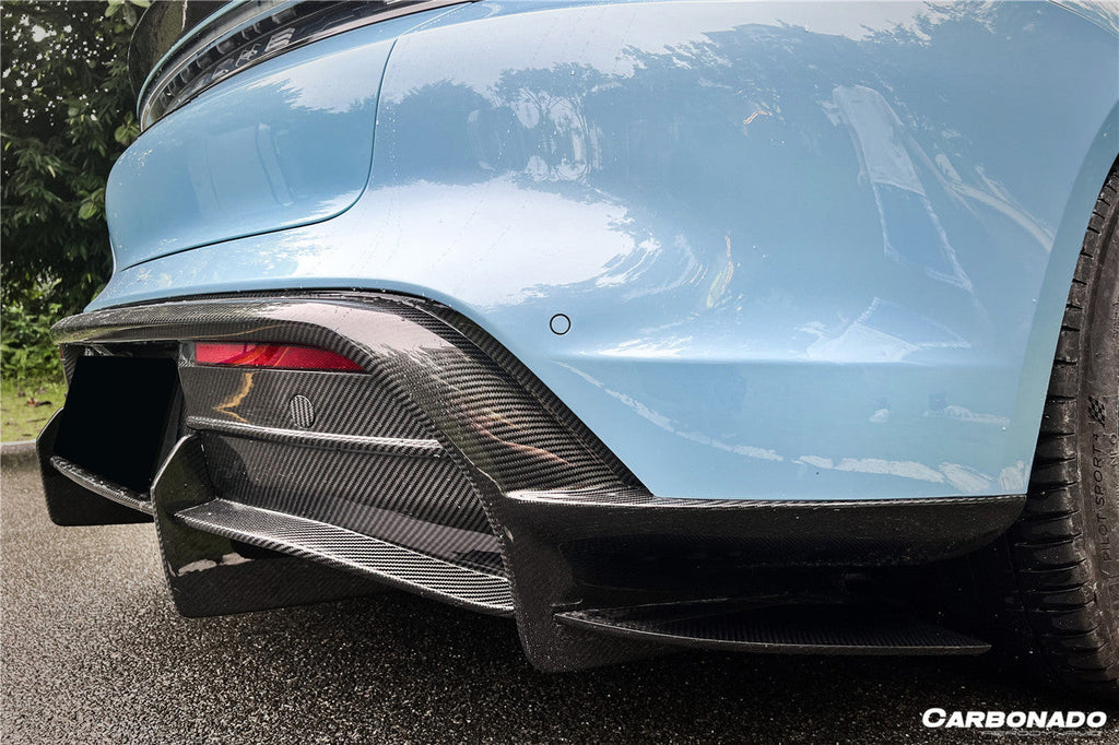 2019-2024 Porsche Taycan & 4 & 4S & GTS & TURBO OD Style Rear Diffuser
