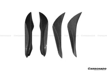 Load image into Gallery viewer, 2012-2014 Scion FRS / Toyota GT86/ Subaru BRZ RBY1 Style Carbon Fiber Front Bumper Canards - Carbonado Aero