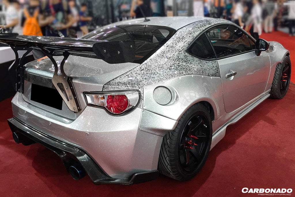 2012-2020 Scion FRS / Toyota GT86/ Subaru BRZ RBY1 Style Carbon Fiber Side Skirts - Carbonado Aero