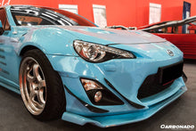 Load image into Gallery viewer, 2012-2014 Scion FRS / Toyota GT86/ Subaru BRZ RBY1 Style Carbon Fiber Front Bumper Canards - Carbonado Aero