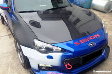 Load image into Gallery viewer, 2012-2020 Scion FRS/Toyota GT86/Subaru BRZ OEM Style Carbon Fiber Hood - Carbonado Aero