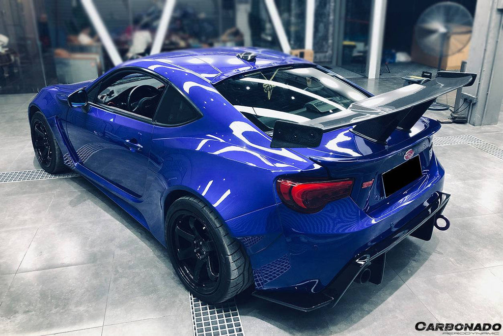 2012-2020 Scion FRS & Toyota GT86 & Subaru BRZ VTX Style Trunk Spoiler - Carbonado