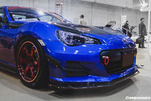 Load image into Gallery viewer, 2012-2016 Subaru BRZ CB Style Carbon Fiber Front Bumper Canard / Foglight Cover - Carbonado Aero