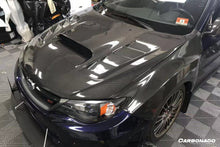 Load image into Gallery viewer, 2008-2011 Subaru Impreza Wrx &amp; Sti Vrs Style Hood - Carbonado