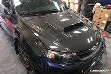 Load image into Gallery viewer, 2008-2011 Subaru Impreza Wrx &amp; Sti Vrs Style Hood - Carbonado