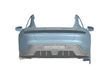 Load image into Gallery viewer, 2019-2024 Porsche Taycan &amp; GTS &amp; Turbo AD Style DRY Carbon Fiber Rear Diffuser Lip - Carbonado
