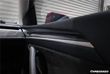 Load image into Gallery viewer, 2020-2023 Tesla Model 3/Y OEM Style Autoclave Carbon Fiber Door Trim Interior Replacement - Carbonado Aero