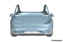 Load image into Gallery viewer, 2020-2024 Tesla Model Y AD Style Dry Carbon Fiber Front Daytime Running Light Covers