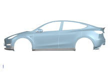 Load image into Gallery viewer, 2020-2024 Tesla Model Y AD Style Dry Carbon Fiber Side Skirts - Carbonado