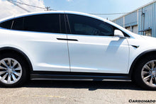 Load image into Gallery viewer, 2016-2021 Tesla Model X SUV RZS Style Carbon Fiber Side Skirts - Carbonado Aero