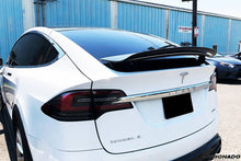 Load image into Gallery viewer, 2016-2021 Tesla Model X SUV RZS Style Carbon Fiber Trunk Spoiler - Carbonado Aero
