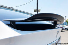 Load image into Gallery viewer, 2016-2021 Tesla Model X SUV RZS Style Carbon Fiber Trunk Spoiler - Carbonado Aero