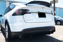 Load image into Gallery viewer, 2016-2018 Tesla Model X SUV RZS Style Carbon Fiber Rear Lip - Carbonado Aero