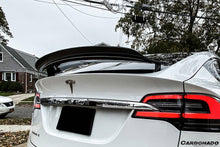 Load image into Gallery viewer, 2016-2021 Tesla Model X SUV RZS Style Carbon Fiber Trunk Spoiler - Carbonado Aero