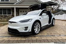 Load image into Gallery viewer, 2016-2021 Tesla Model X SUV RZS Style Carbon Fiber Front Canards - Carbonado Aero