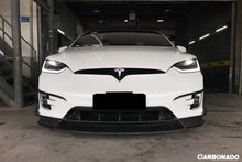 Load image into Gallery viewer, 2016-2021 Tesla Model X SUV RZS Style Carbon Fiber Front Canards - Carbonado Aero