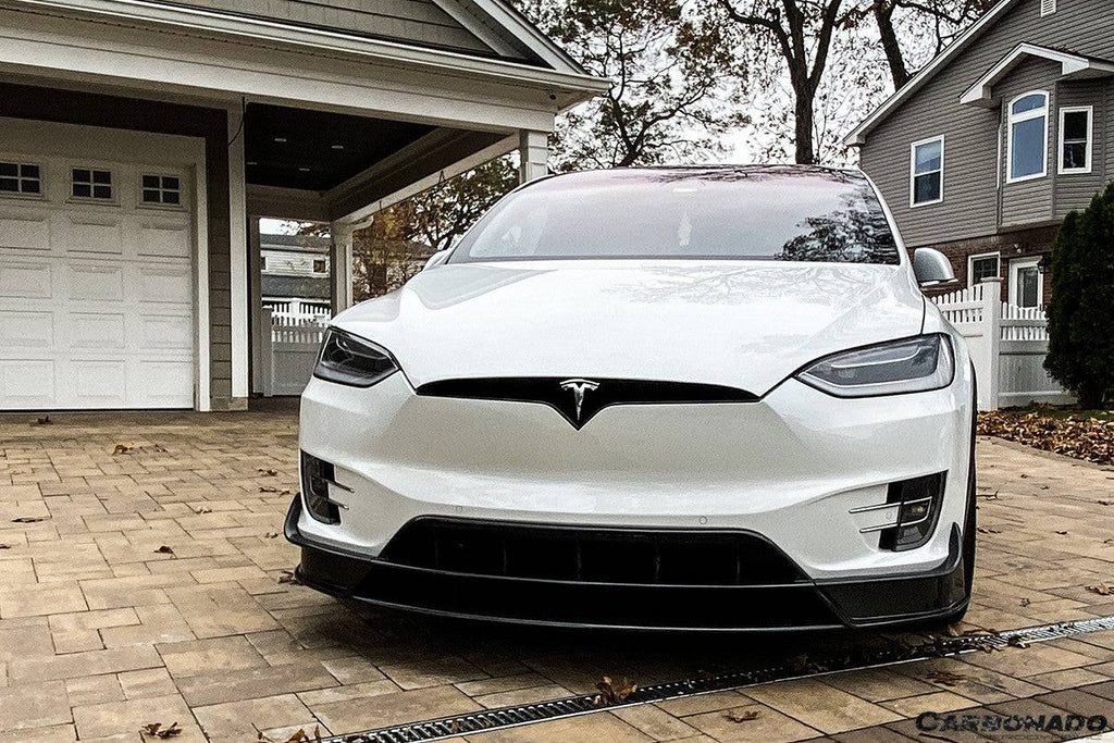 2016-2021 Tesla Model X SUV RZS Style Carbon Fiber Full Kit - Carbonado Aero