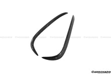 Load image into Gallery viewer, 2016-2021 Tesla Model X SUV RZS Style Carbon Fiber Front Canards - Carbonado Aero