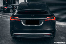 Load image into Gallery viewer, 2016-2021 Tesla Model X SUV RZS Style Carbon Fiber Trunk Spoiler - Carbonado