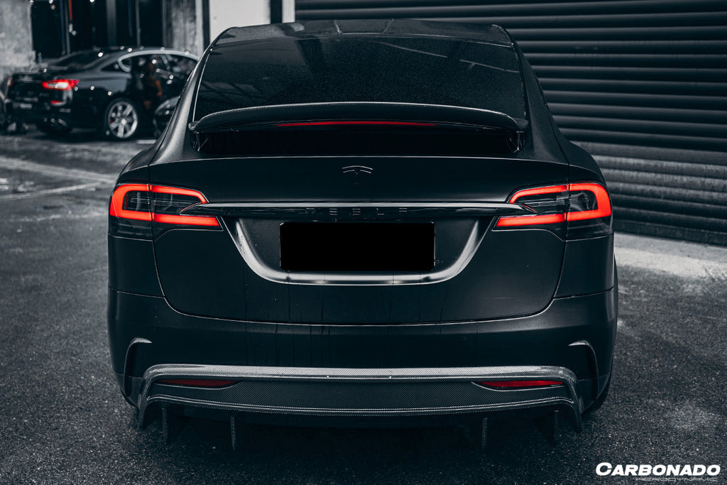 2016-2021 Tesla Model X SUV RZS Style Carbon Fiber Full Kit - Carbonado Aero