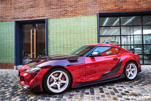 Load image into Gallery viewer, 2019-2023 Toyota GR Supra (J29/DB) A90 A91 OEM Style Carbon Fiber Door Panel Garnish Trim Replacement - Carbonado Aero