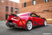 Load image into Gallery viewer, 2019-2023 Toyota GR Supra (J29/DB) A90 A91 OEM Style Carbon Fiber Door Panel Garnish Trim Replacement - Carbonado Aero