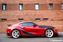 Load image into Gallery viewer, 2019-2023 Toyota GR Supra (J29/DB) A90 A91 OEM Style Carbon Fiber Door Panel Garnish Trim Replacement - Carbonado Aero