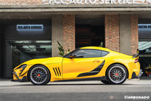 Load image into Gallery viewer, 2019-2023 Toyota GR Supra (J29/DB) A90 A91 OEM Style Carbon Fiber Door Panel Garnish Trim Replacement - Carbonado