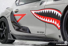 Load image into Gallery viewer, 2019-2023 Toyota GR Supra (J29/DB) A90 A91 OEM Style Carbon Fiber Door Panel Garnish Trim Replacement - Carbonado