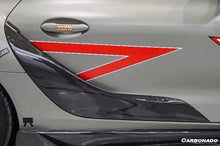 Load image into Gallery viewer, 2019-2023 Toyota GR Supra (J29/DB) A90 A91 OEM Style Carbon Fiber Door Panel Garnish Trim Replacement - Carbonado Aero
