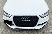 Load image into Gallery viewer, 2013-2015 Audi S4/A4 Sport VRS Style Carbon Fiber Front Lip - Carbonado Aero