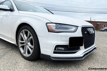 Load image into Gallery viewer, 2013-2015 Audi S4/A4 Sport VRS Style Carbon Fiber Front Lip - Carbonado Aero