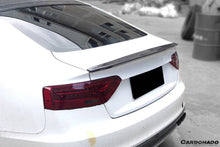 Load image into Gallery viewer, 2009-2015 Audi A5 Sline S5 Sedan Sport Style Carbon Fiber Trunk Spoiler - Carbonado Aero