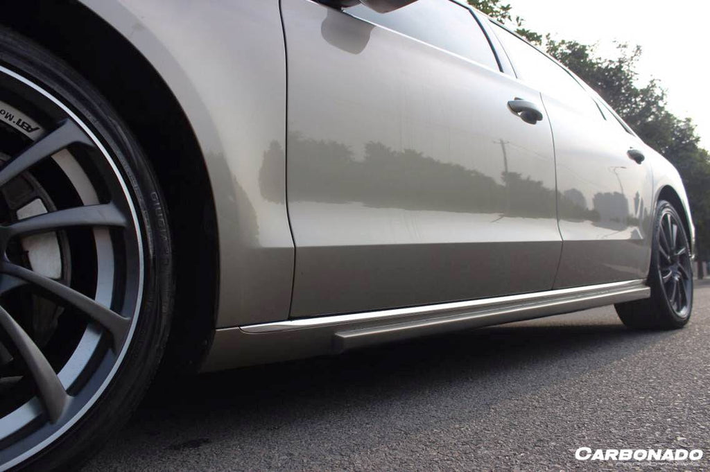 2010-2013 Audi A8 Ab Style Side Skirts - Carbonado Aero