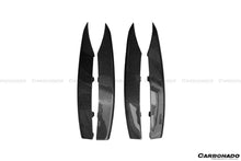 Load image into Gallery viewer, 2009-2015 Audi R8 Coupe Spyder OE Style Carbon Fiber Rear Air Duct Splitter - Carbonado Aero