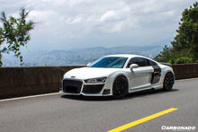 Load image into Gallery viewer, 2009-2015 Audi R8 Coupe Spyder OE Style Carbon Fiber Side Blades - Carbonado Aero