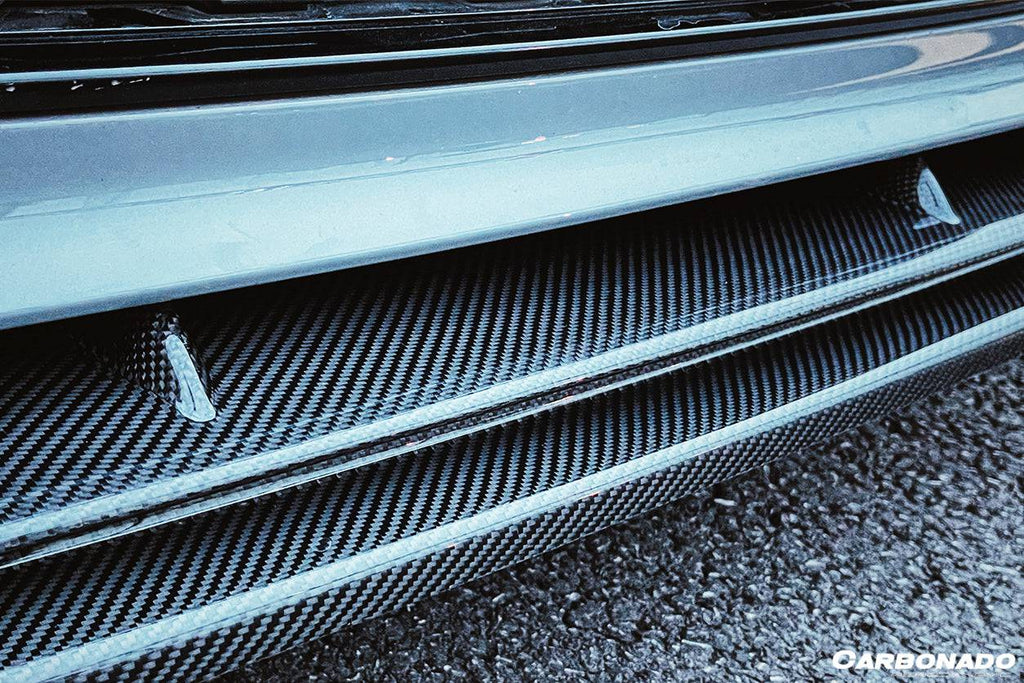 2013-2018 Audi RS6 Avant MN Style Carbon Fiber Front Lip - Carbonado Aero
