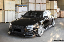 Load image into Gallery viewer, 2013-2018 Audi RS6 Avant MN Style Carbon Fiber Front Lip - Carbonado Aero