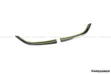 Load image into Gallery viewer, 2021-2024 BMW M3 G80   G81 M4 G82   G83 D3 Style DRY Carbon Fiber Fornt Lip Splitter with Winglets
