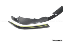 Load image into Gallery viewer, 2021-2024 BMW M3 G80   G81 M4 G82   G83 D3 Style DRY Carbon Fiber Fornt Lip Splitter with Winglets