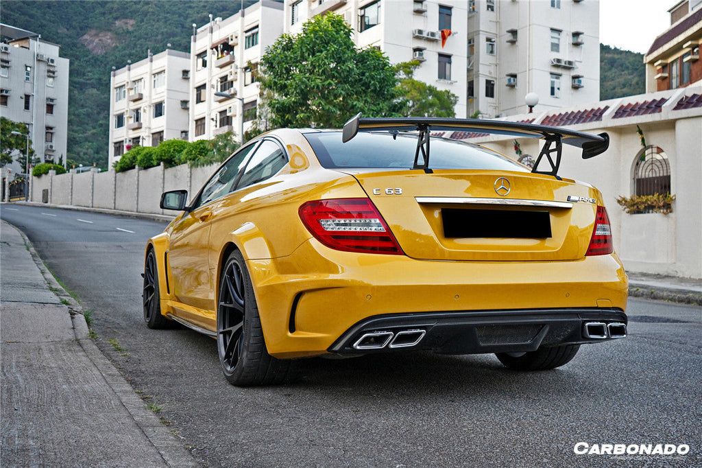 2012-2014 Mercedes Benz W204 C63 AMG Coupe BKSS Style Wide Full Body Kit - Carbonado Aero