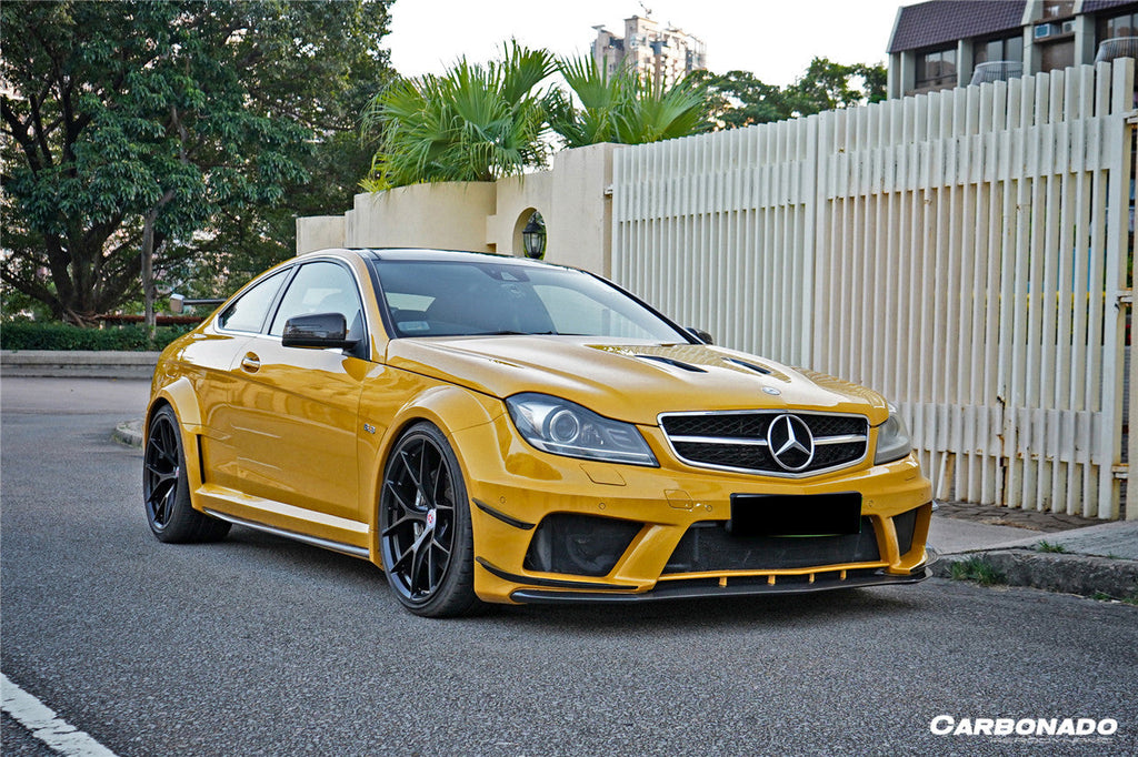 2012-2014 Mercedes Benz W204 C Class Coupe BKSS Style Wide Full Body Kit - Carbonado Aero