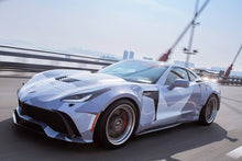 Load image into Gallery viewer, 2013-2019 Corvette C7 APR Style Carbon Fiber Side Skirts - Carbonado
